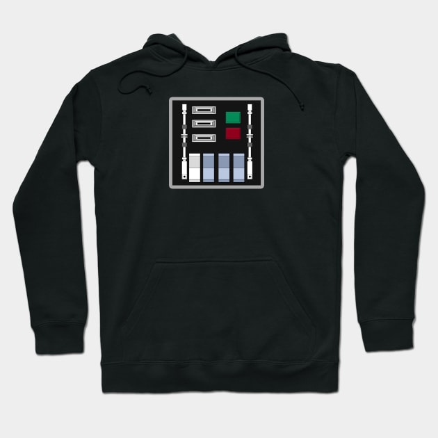 Vader Control Panel Hoodie by geeklyshirts